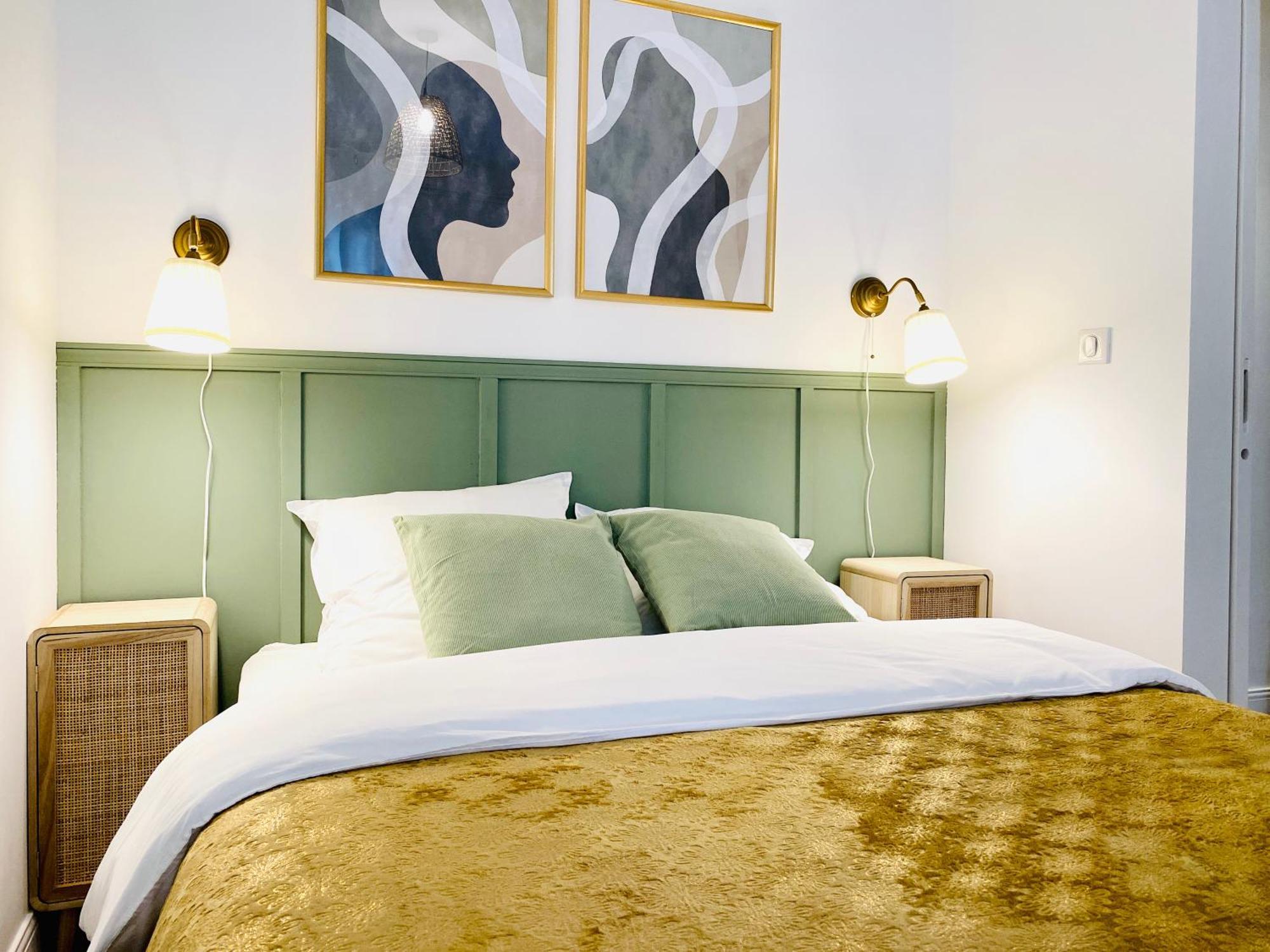 Le Subtil - Best Keys - Elegance & Confort - 2 Chambres Separees - Lit Queen Size - Smart Tv Netflix - Entre Gare & Centre Ville - A 1H De Paris - Wifi Fibre - Check-In Autonome Sens Kültér fotó